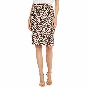 NWT JCREW NO. 2 PENCIL SKIRT GIRAFFE PRINT 00